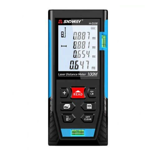 Máy đo khoảng cách laser SNDWAY H-D100 bằng tia laser đo xa 100m